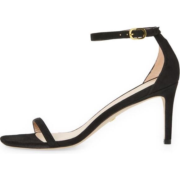 Stuart Weitzman Nudistcurve 75 Ankle Strap Sandal size 5.5